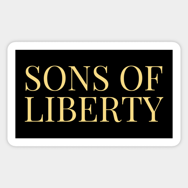 Sons of Liberty Sticker by Room Thirty Four